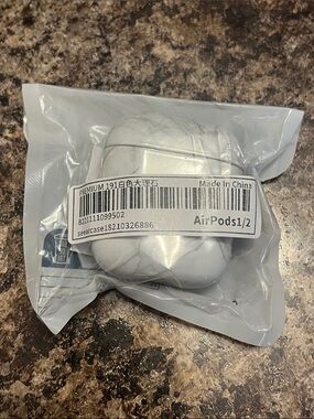 Marble patterned airpod case first or second gen